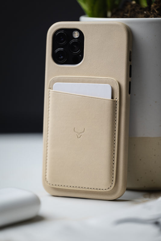 clay iphone leather case