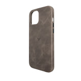 Leather iPhone 12 Case with MagSafe - Ash