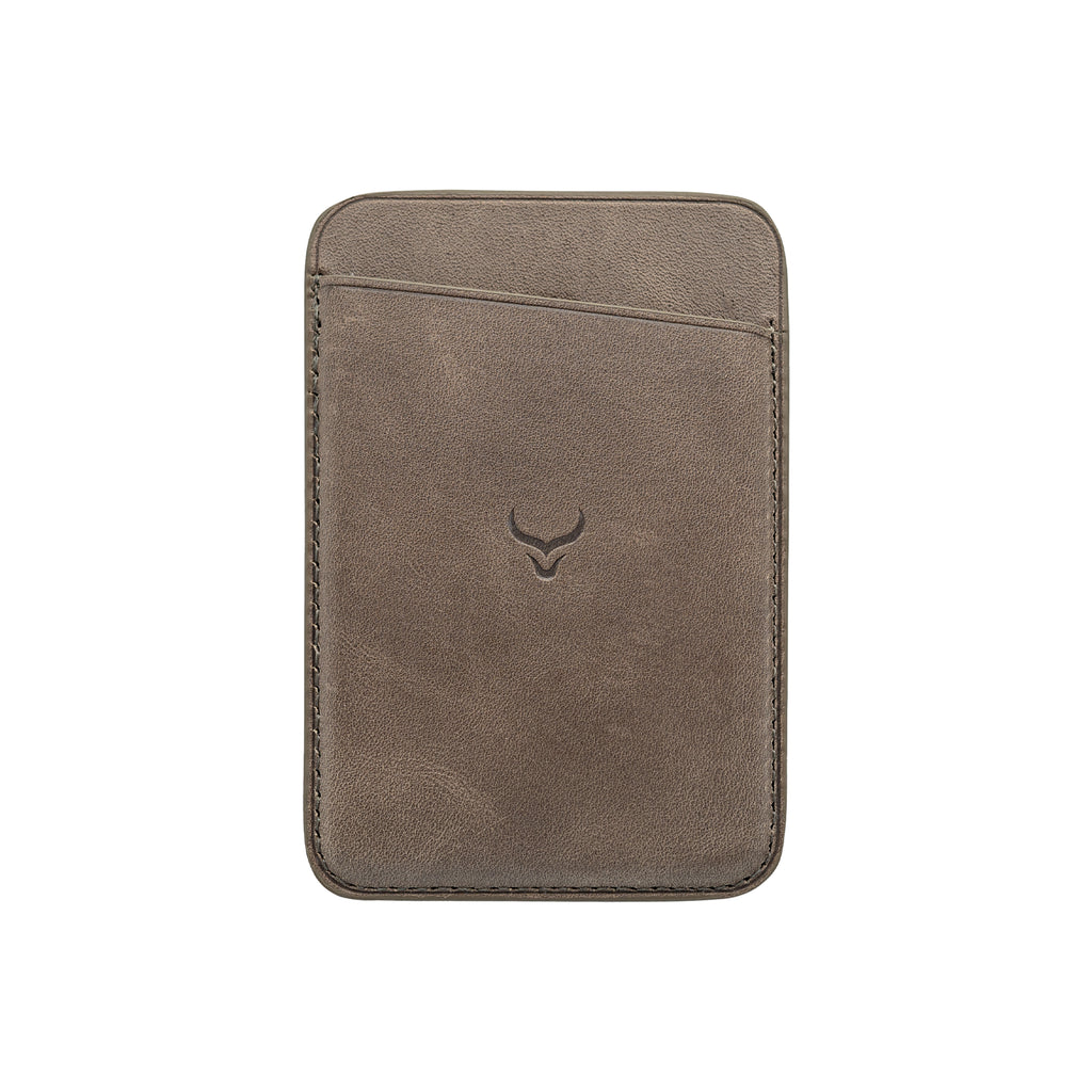 Leather MagSafe Wallet- Ash – Cretanbull
