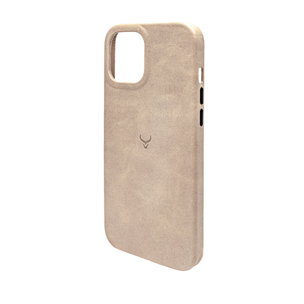 Leather iPhone 12 Case with MagSafe - Clay