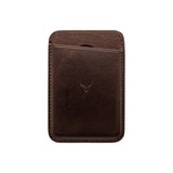 Leather MagSafe Wallet- Espresso