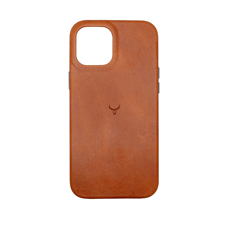 Leather iPhone 12 Case with MagSafe - Ochre