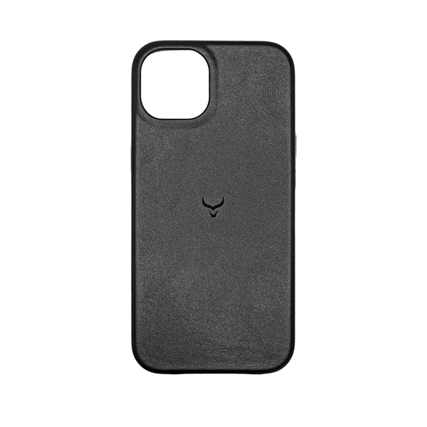 Leather iPhone 13 Case with MagSafe- Onyx