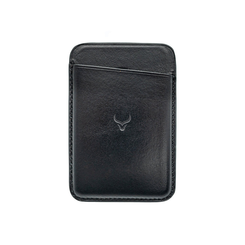 Leather MagSafe Wallet- Onyx